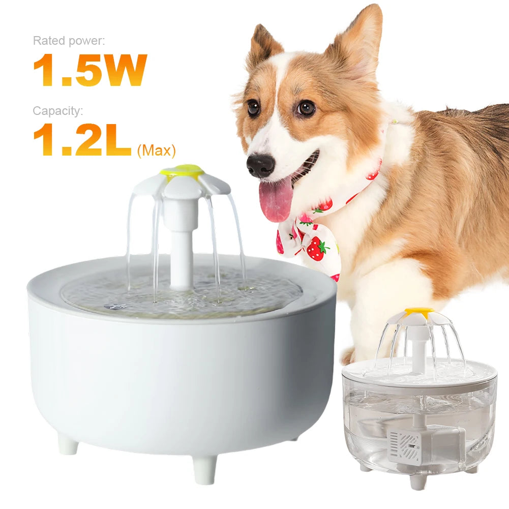 USB-Powered Pet Drinking Fountain