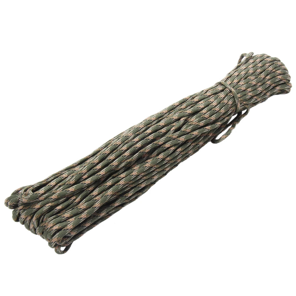 100FT Heavy-Duty 550 Paracord Outdoor Camping Rope