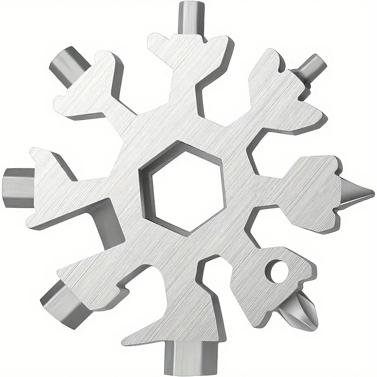 Snowflake Multitool Stainless Steel Snowflake Multitool with Bottle Opener ...