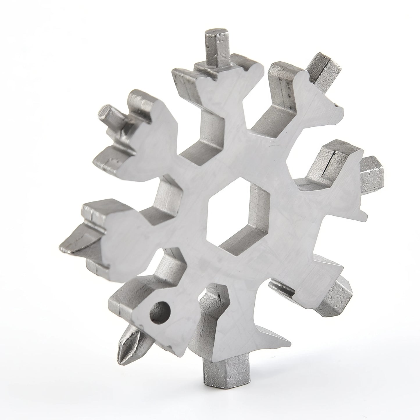 Stainless Steel Snowflake Multitool with Bottle Opener