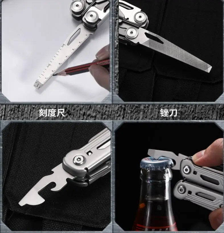 Daicamping DL10 Tactical Multi-Tool Folding Knife Kit