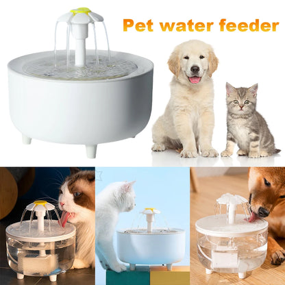 USB-Powered Pet Drinking Fountain