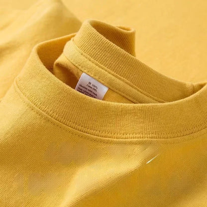 Unisex Heavyweight Pure Cotton Short Sleeve T-Shirts