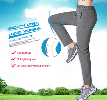 Women Ripstop Quick Dry Outdoor Adventure Waterproof Pants