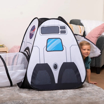 3-Piece Play Rocket Ship Tent for Kids