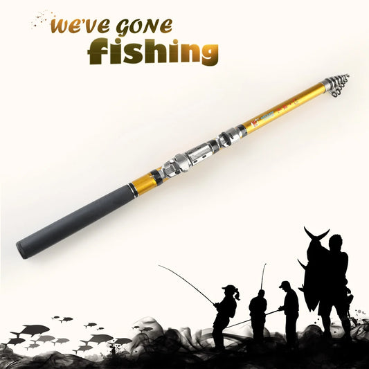 Lightweight Portable Carbon Telescopic Traveling Fishing Rod
