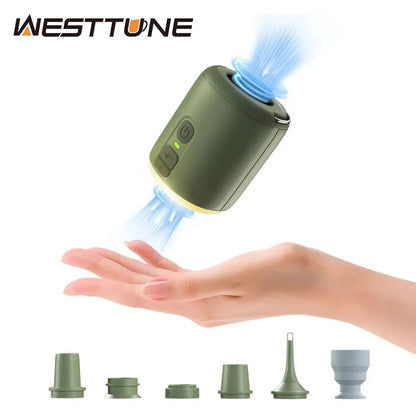 WESTTUNE Waterproof Tiny Air Pump Lantern with Magnetic Design