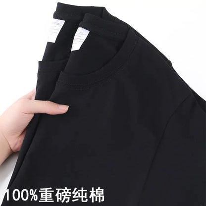 100% Cotton Unisex Solid Color T Shirts