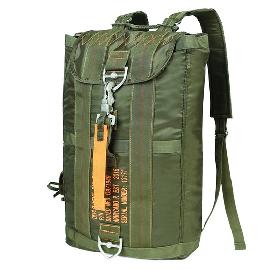 Durable Lightweight All-Purpose Outdoor Parachute Carryall Backpack