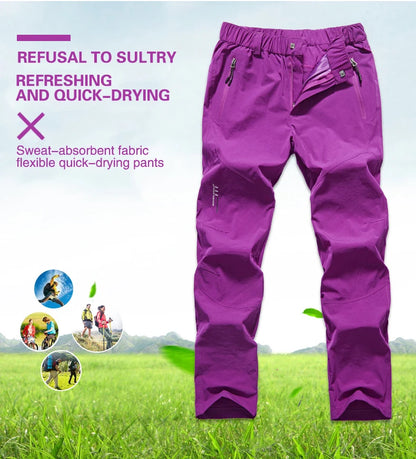 Women Ripstop Quick Dry Outdoor Adventure Waterproof Pants