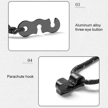 3M Stretch Clothesline with Clips for Camping and Travel