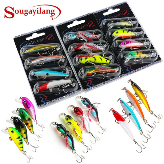 Sougayilang Wobbler Fishing Lures for Sea Carp