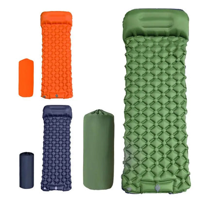 Ultralight Inflatable Camping Mattress with Built in Foot Pump