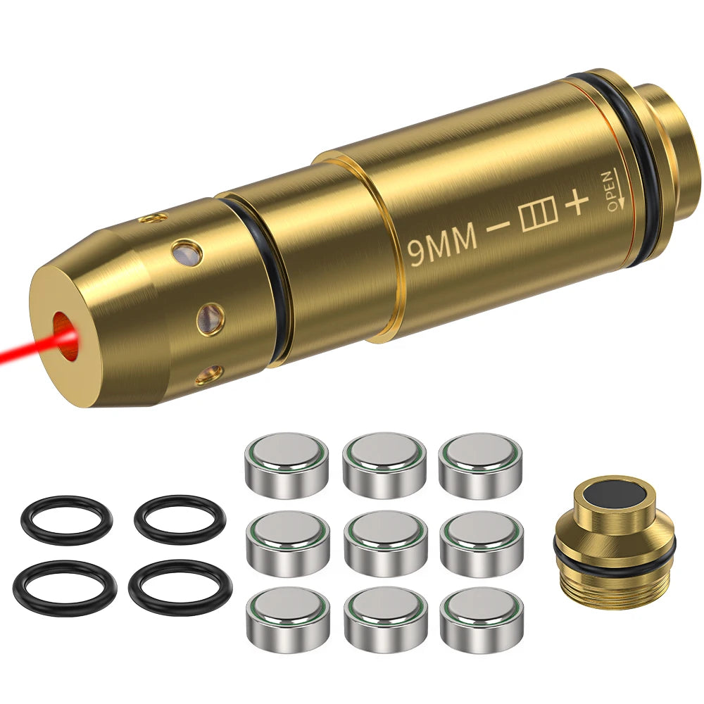 9mm Red Laser Dry Fire Training Cartridge