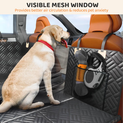 Heavy-Duty Rear Seat Extender Dog Hammock Cover