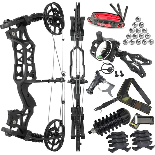 ZSHJGJR Dual-use Adjustable Short-Axis Compound Bow
