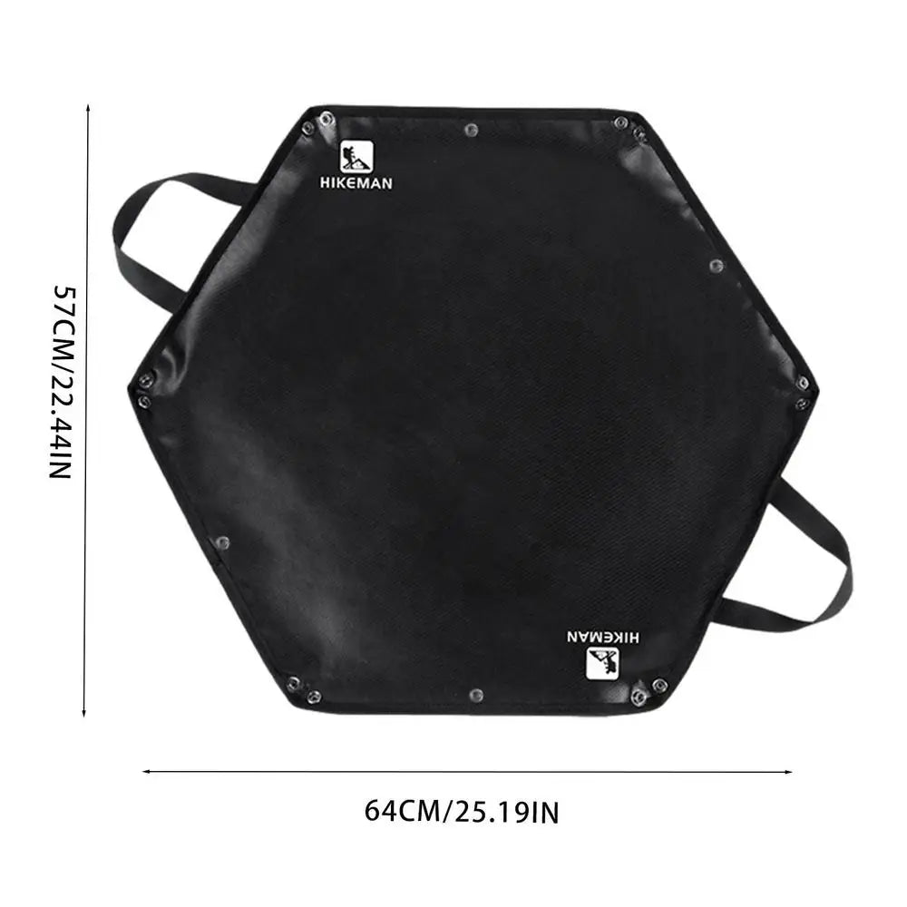 Flame-Retardant Fireproof Rug for Camping and Fireplaces