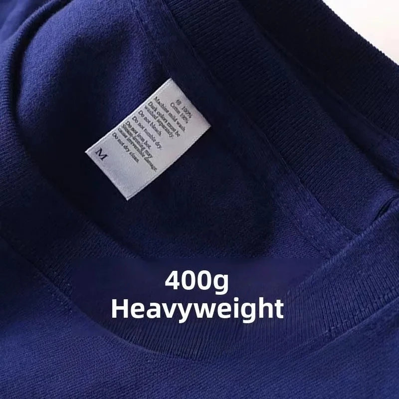 Unisex Heavyweight Pure Cotton Short Sleeve T-Shirts
