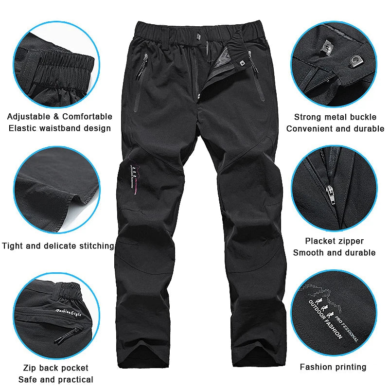 Women Ripstop Quick Dry Outdoor Adventure Waterproof Pants