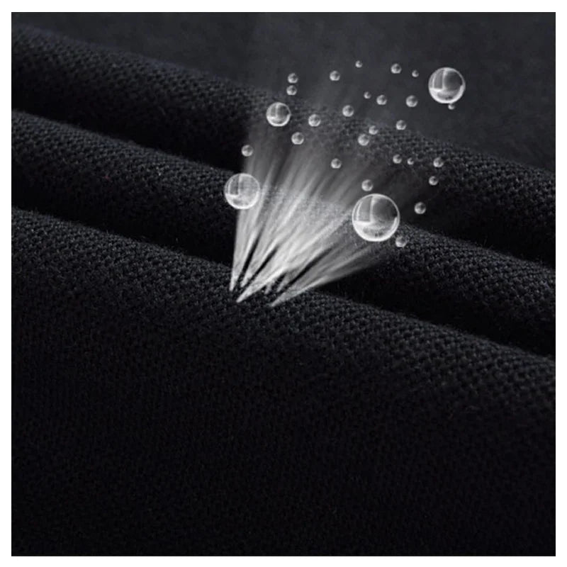 Men's 95% Cotton Long Sleeve Polo Pull-over T-Shirt