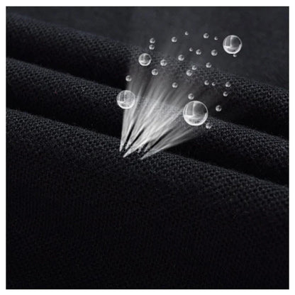 Men's 95% Cotton Long Sleeve Polo Pull-over T-Shirt