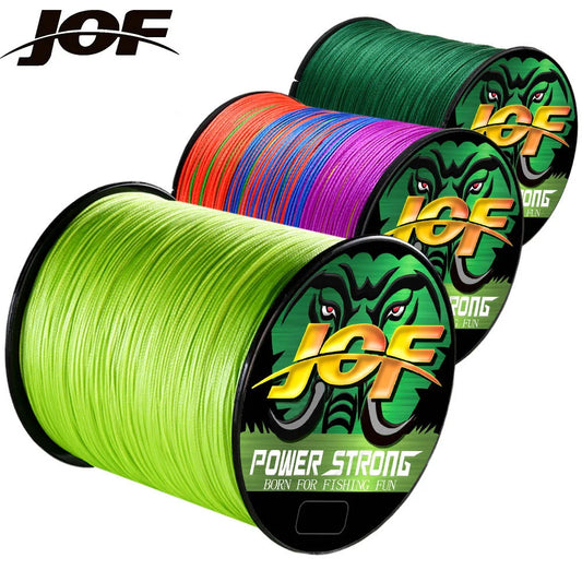 JOF Multifilament 300/100M Braided 4 Strands Fishing Line