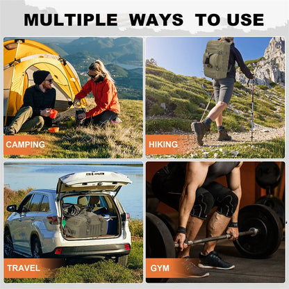 LQARMY Large Tactical Mountaineering Backpack Outdoor Duffle