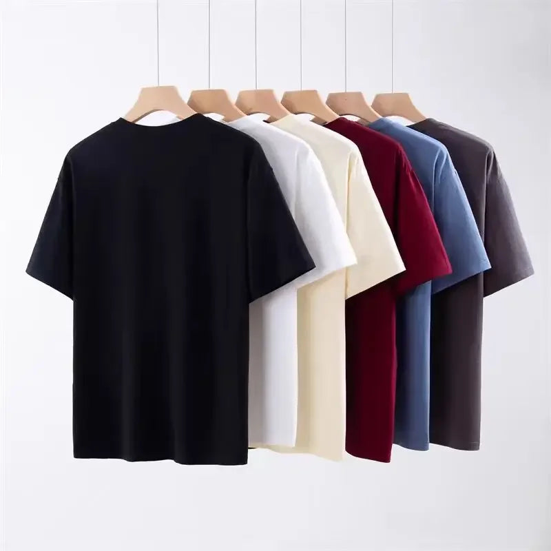 Unisex Heavyweight Pure Cotton Short Sleeve T-Shirts