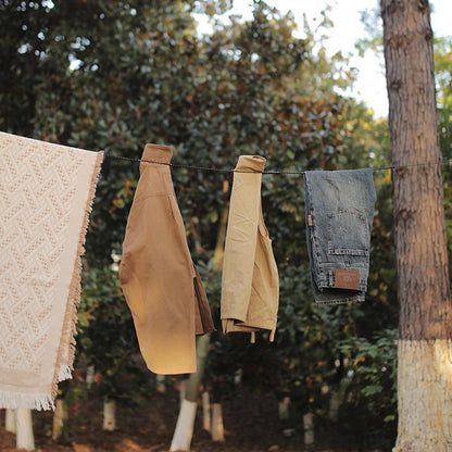 3M Stretch Clothesline with Clips for Camping and Travel