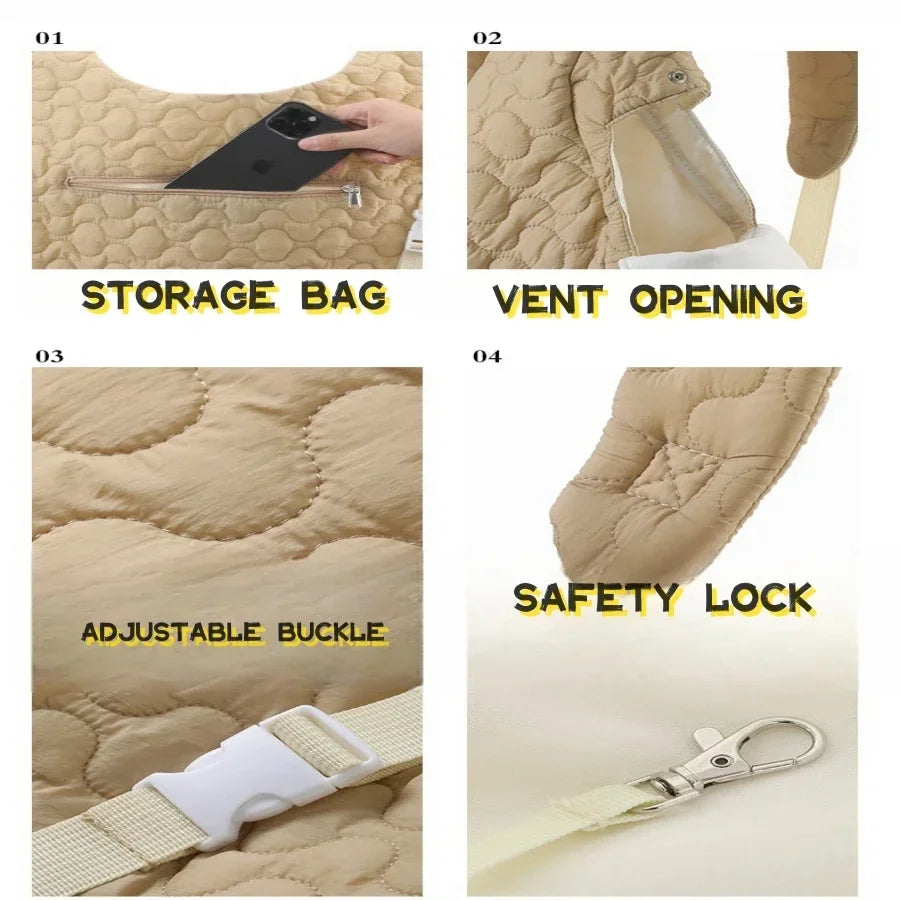 Waterproof and Wind Resistant Dog/Cat Backpack/Carrier