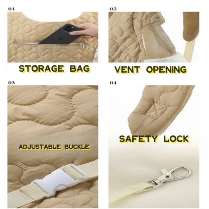 Waterproof and Wind Resistant Dog/Cat Backpack/Carrier