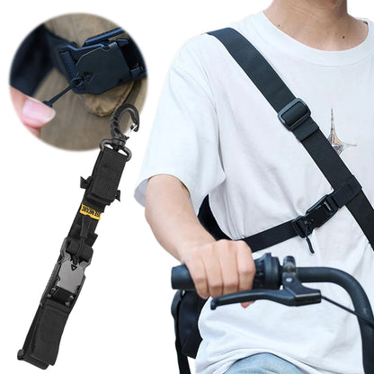 Adjustable Three-Point Anti-Slip Backpack Stability Strap