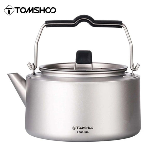 Tomshoo Ultralight Titanium Camping Coffee and Water Kettle
