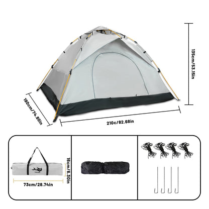 2-4 Person Lightweight Windproof Camping Tent