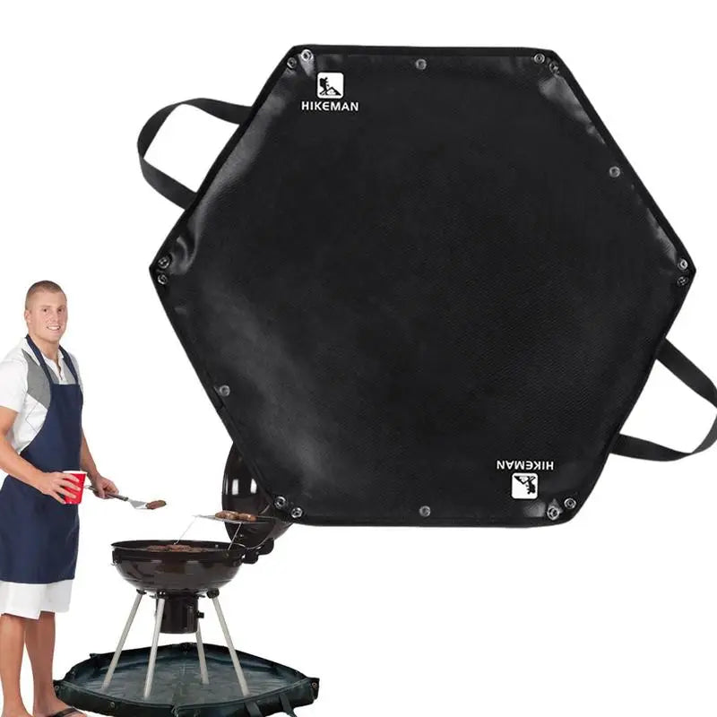 Flame-Retardant Fireproof Rug for Camping and Fireplaces