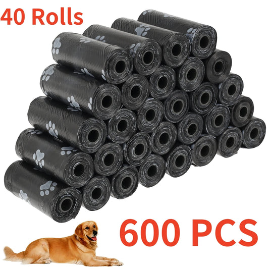 Durable Pet Poop Bag Rolls for Outdoor Cleaning