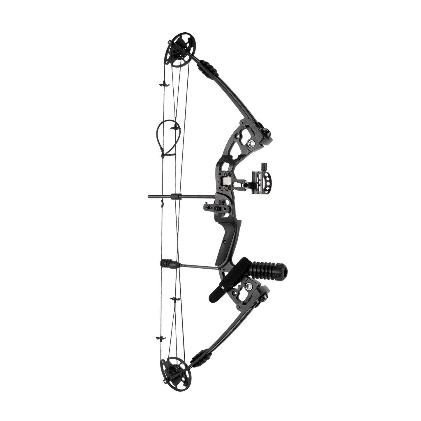 Right-Handed 30-55lbs Compound Bow 12 Arrows Arch Set