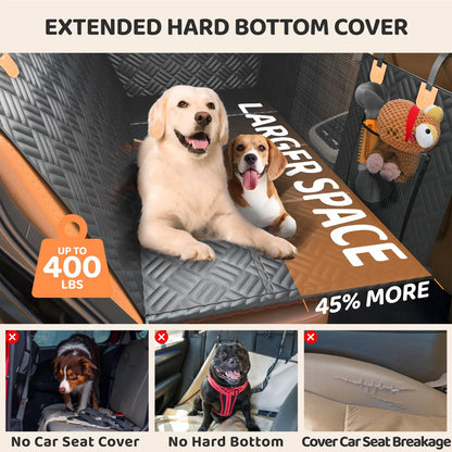 Heavy-Duty Rear Seat Extender Dog Hammock Cover