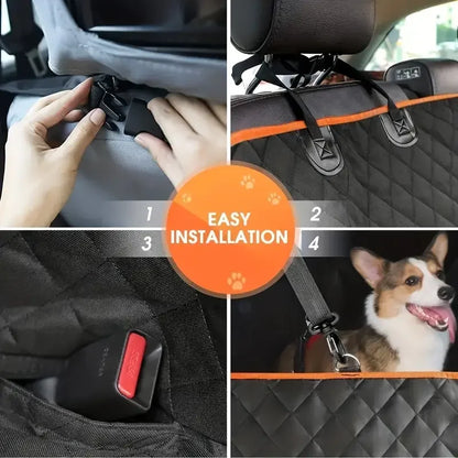 Nonslip 100% Waterproof Dog Car Seat Cover