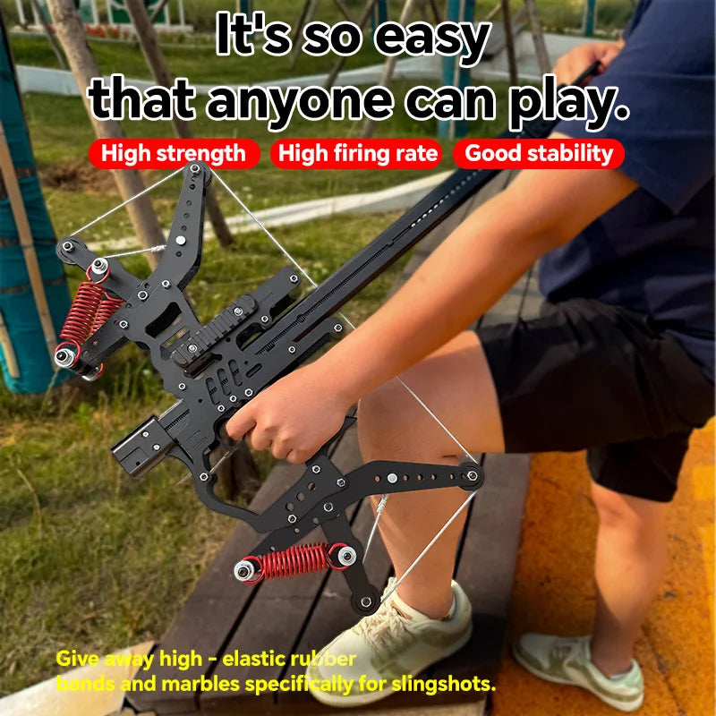 New "Apocalypse Terminator" 50-round multi-shot slingshot