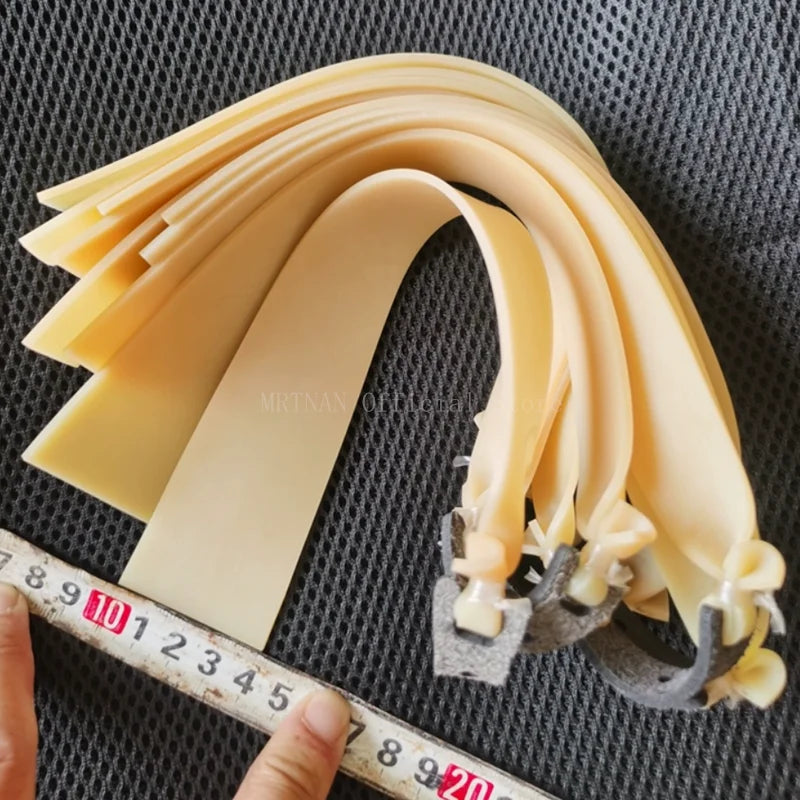 40mm Wide 1.0-2.0mm Thick Flat Slingshot Rubber Band