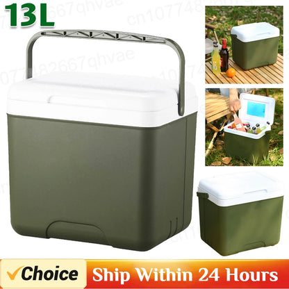 Portable Large-Capacity Camping Cooler Box for Outdoor Adventures
