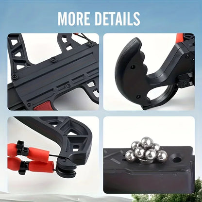 7-shot Archery and Steel Ball Dual-purpose Elastic Compound Bow