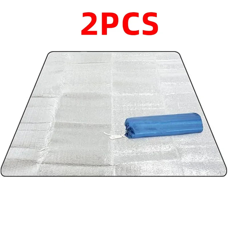 Thermal Reflective Aluminum Camping Mat Foam Sleeping Pad