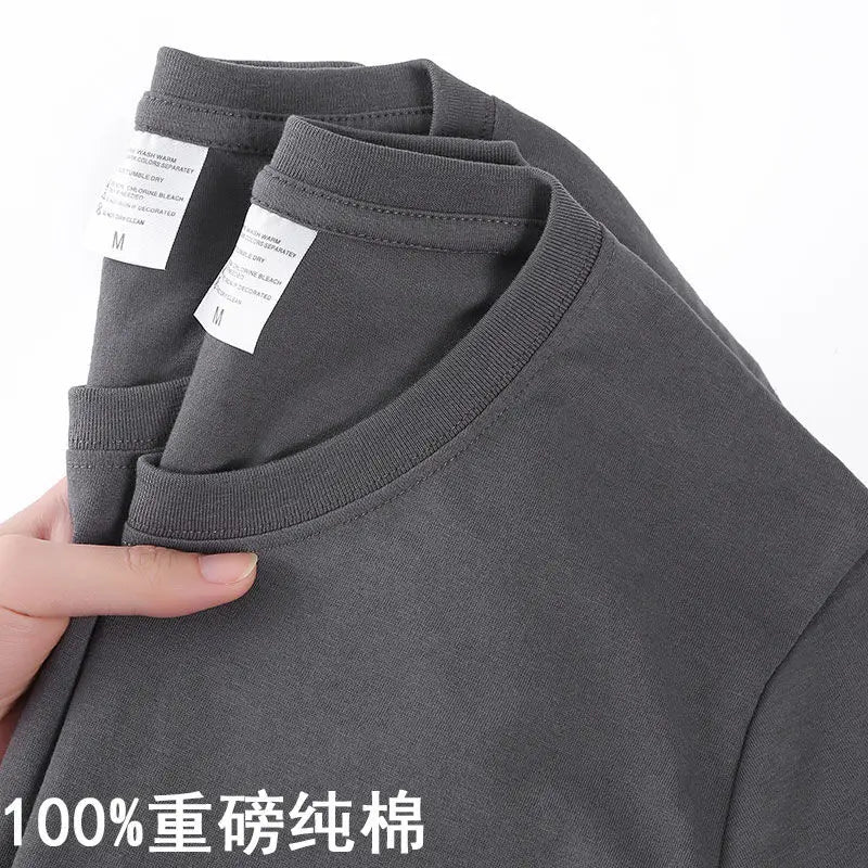 100% Cotton Unisex Solid Color T Shirts