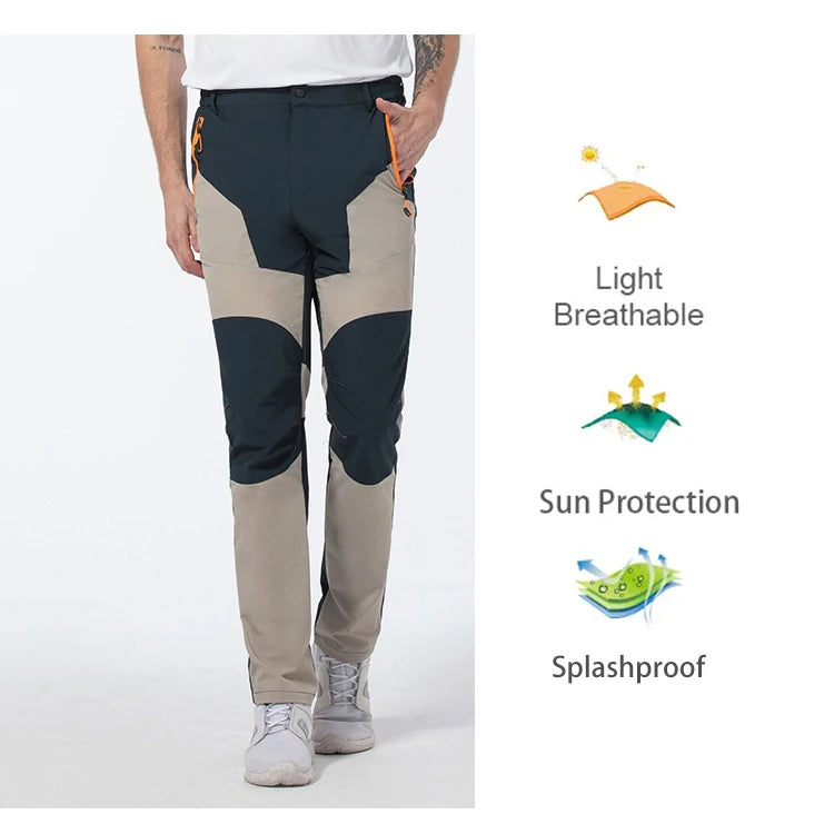 Summer Breathable Ultra-Thin Men's Cargo Hiking Pants