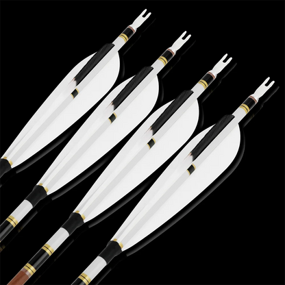 31inch Archery Pure Carbon Arrows Turkey Feathers