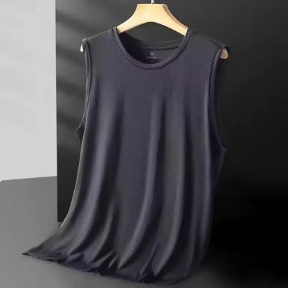 Men's Silk Mesh Lightweight Sports Tank Top