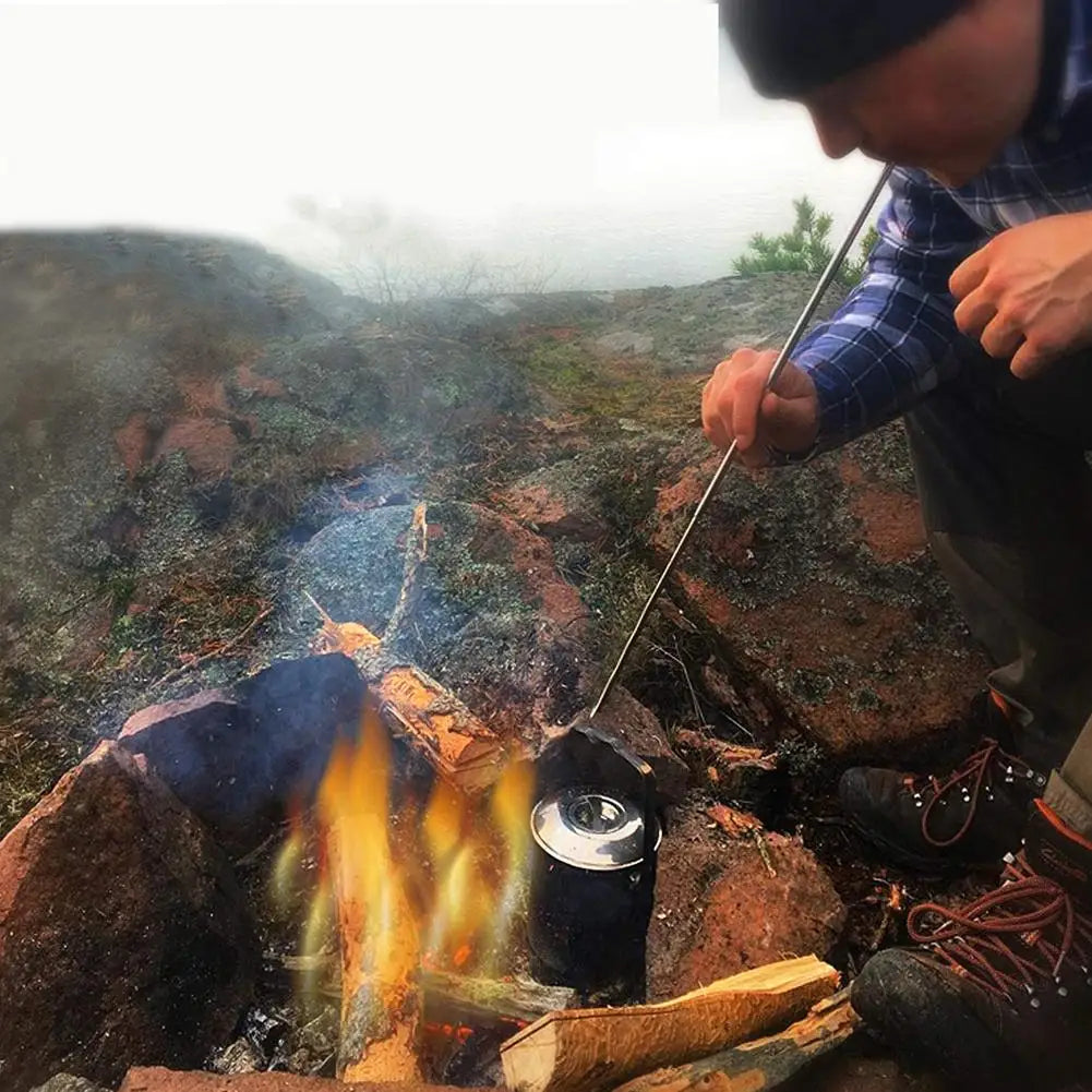 Portable Retractable Fire Blow Tube for Camping