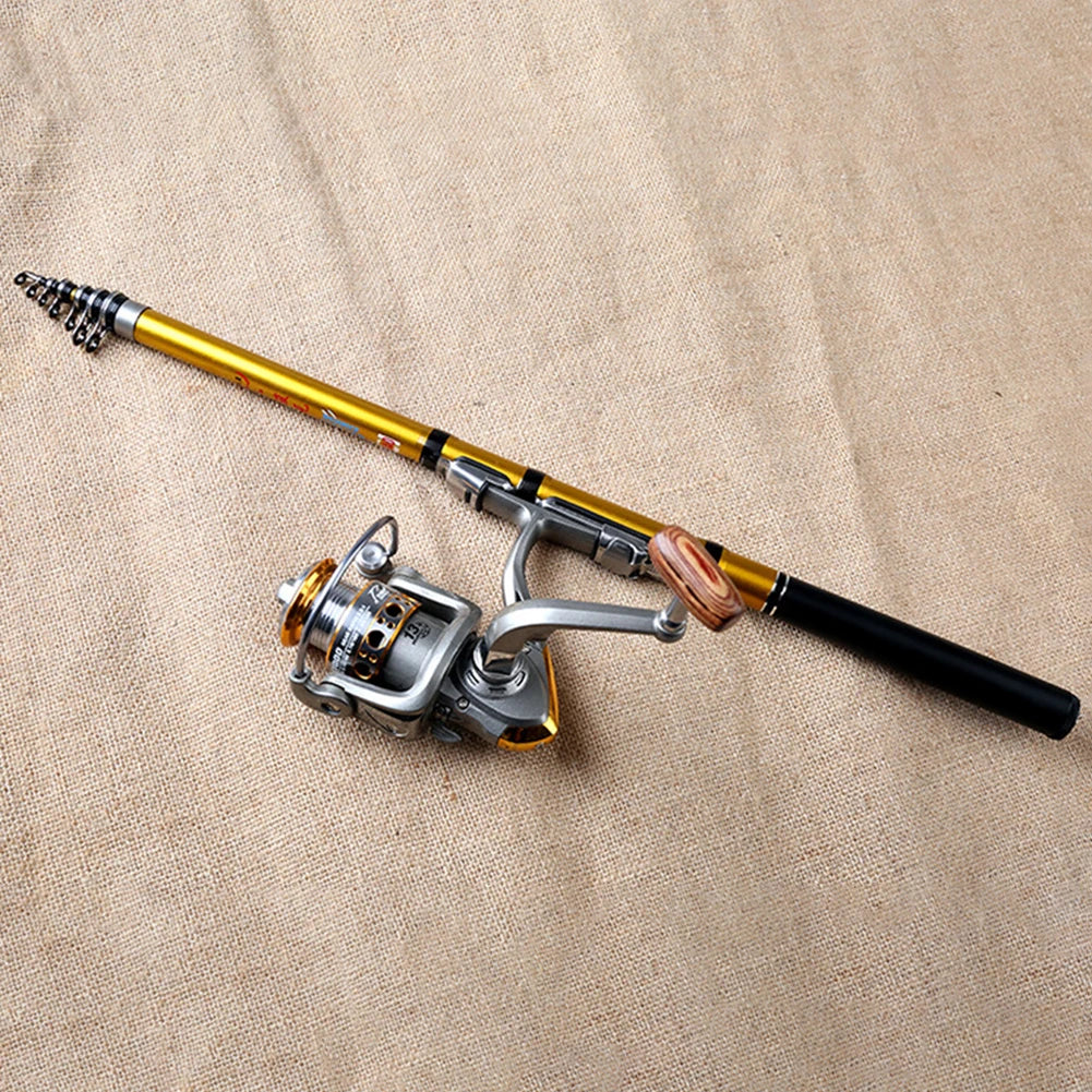 Lightweight Portable Carbon Telescopic Traveling Fishing Rod